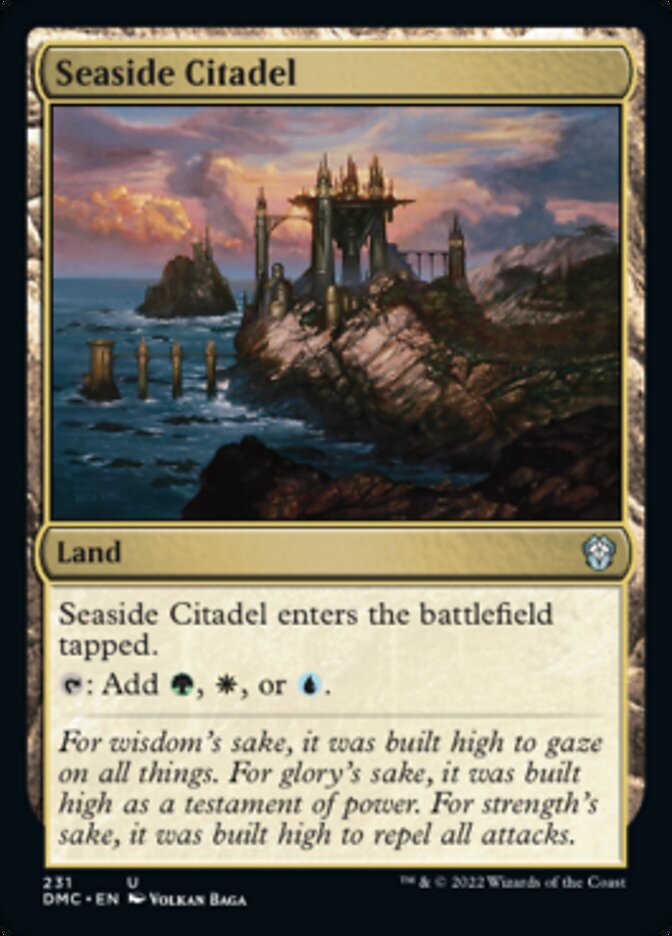 Seaside Citadel [Dominaria United Commander] | I Want That Stuff Brandon