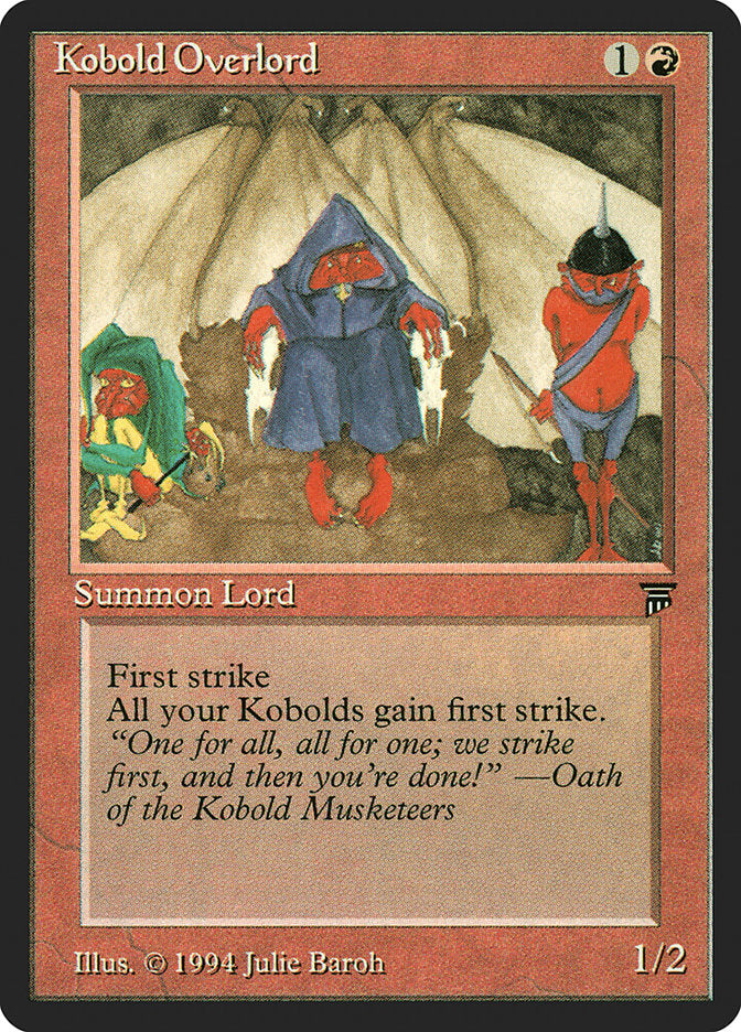 Kobold Overlord [Legends] | I Want That Stuff Brandon