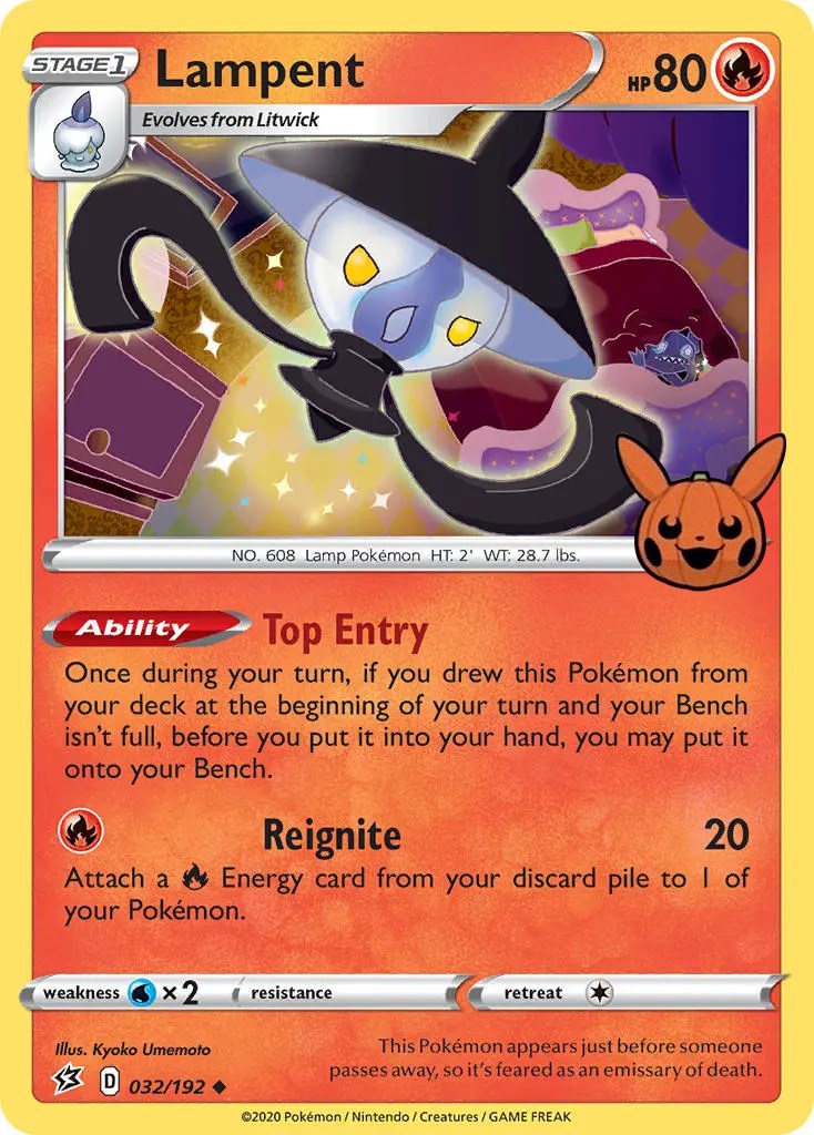 Lampent (032/192) [Trick or Trade] | I Want That Stuff Brandon