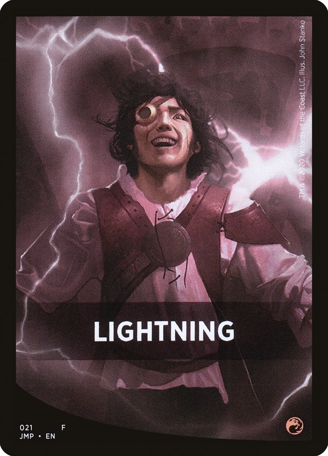 Lightning Theme Card [Jumpstart Front Cards] | I Want That Stuff Brandon