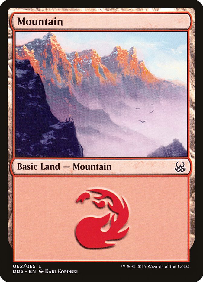 Mountain (62) [Duel Decks: Mind vs. Might] | I Want That Stuff Brandon