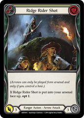 Ridge Rider Shot (Yellow) [ARC064-C] 1st Edition Rainbow Foil | I Want That Stuff Brandon