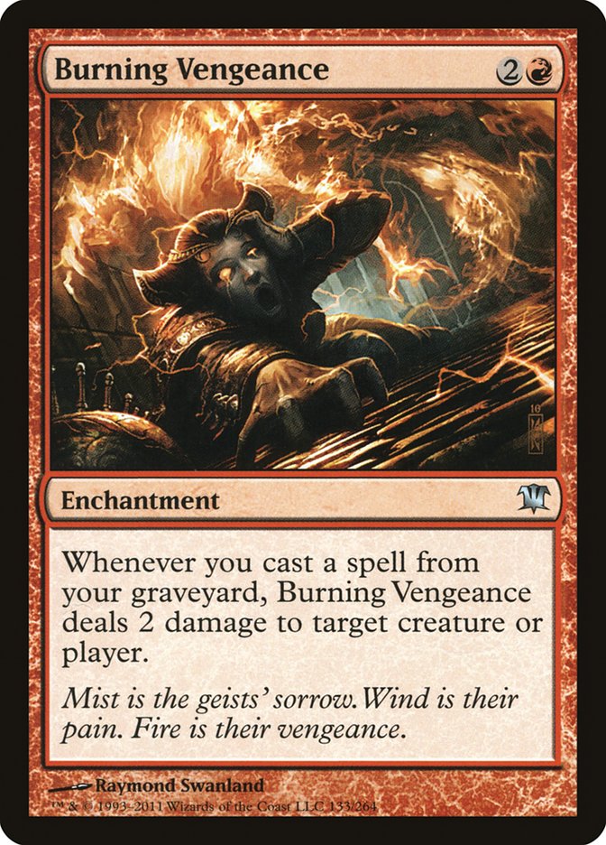 Burning Vengeance [Innistrad] | I Want That Stuff Brandon