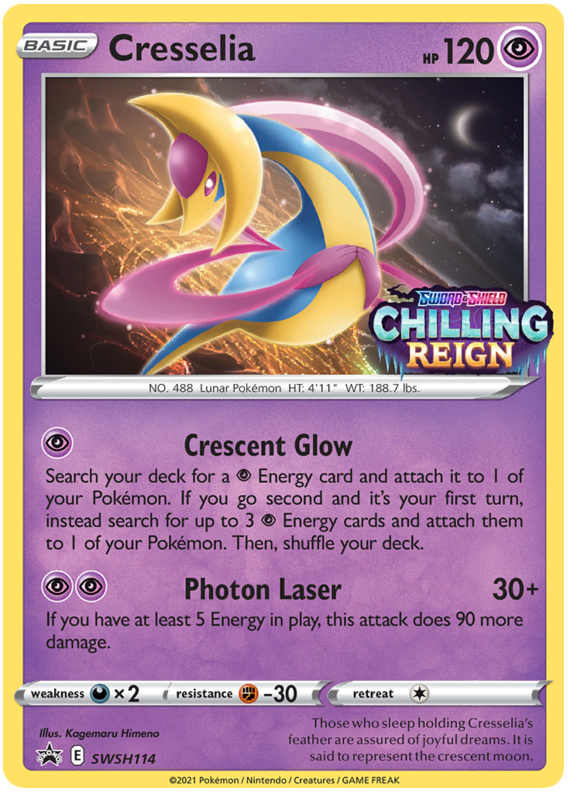 Cresselia (SWSH114) [Sword & Shield: Black Star Promos] | I Want That Stuff Brandon