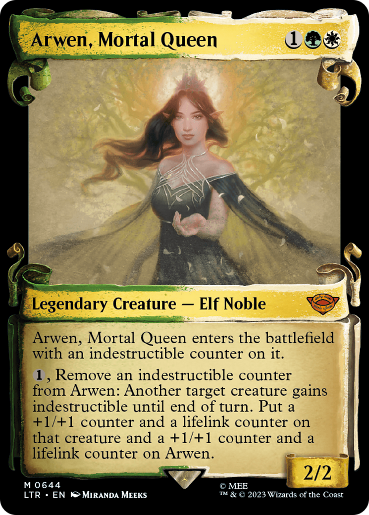 Arwen, Mortal Queen [The Lord of the Rings: Tales of Middle-Earth Showcase Scrolls] | I Want That Stuff Brandon