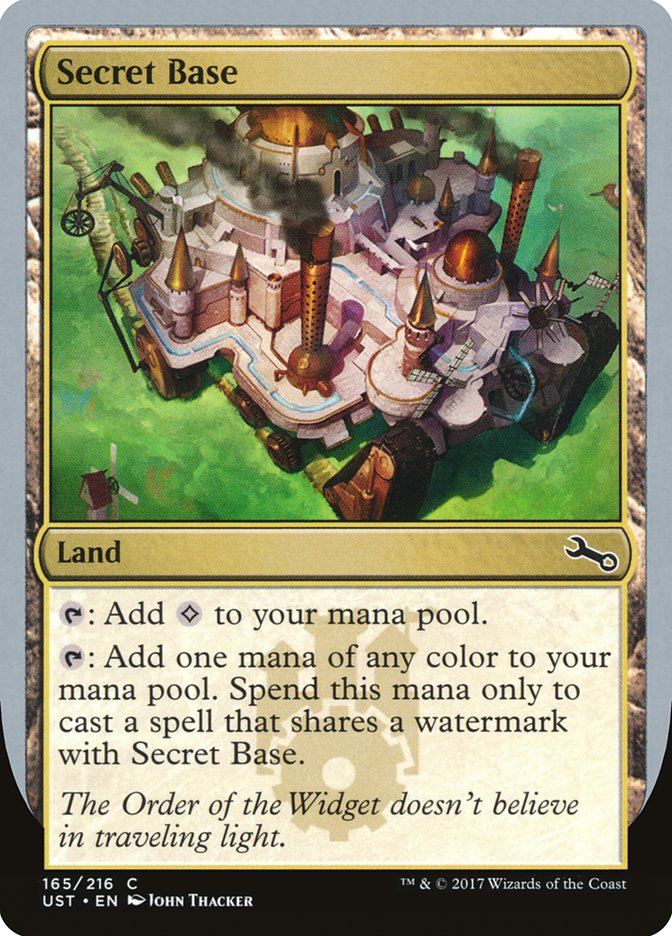 Secret Base (Artist: John Thacker) [Unstable] | I Want That Stuff Brandon