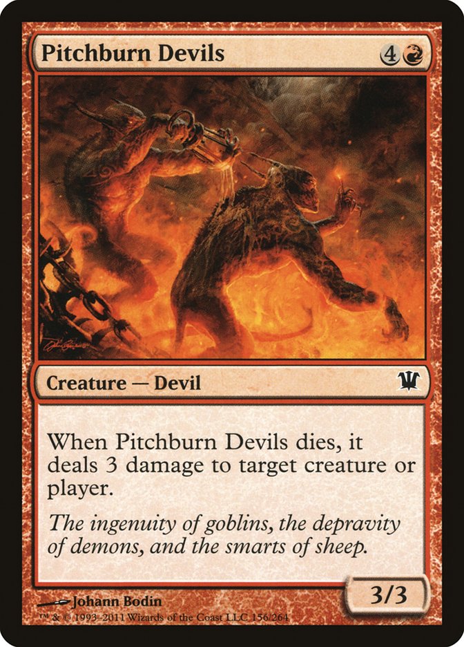 Pitchburn Devils [Innistrad] | I Want That Stuff Brandon