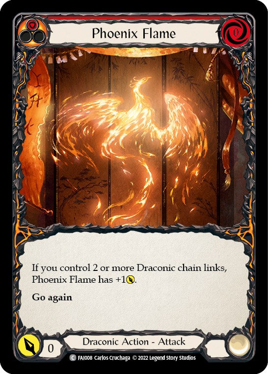 Phoenix Flame [FAI008] (Uprising Fai Blitz Deck) | I Want That Stuff Brandon
