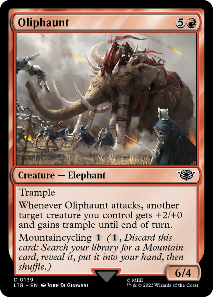 Oliphaunt [The Lord of the Rings: Tales of Middle-Earth] | I Want That Stuff Brandon