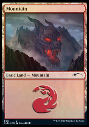 Mountain (Develish) (565) [Secret Lair Drop Promos] | I Want That Stuff Brandon