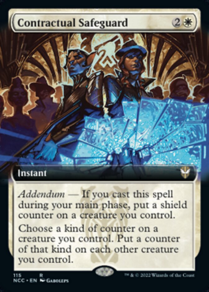 Contractual Safeguard (Extended Art) [Streets of New Capenna Commander] | I Want That Stuff Brandon