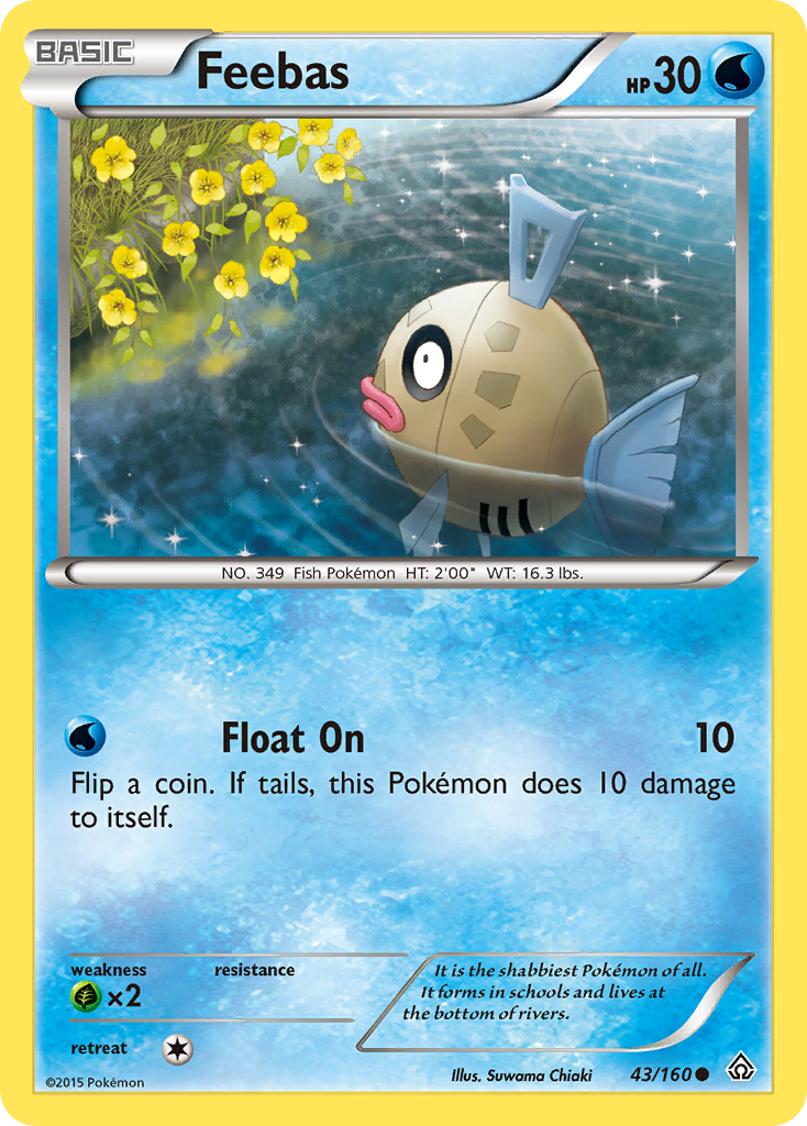 Feebas (43/160) [XY: Primal Clash] | I Want That Stuff Brandon