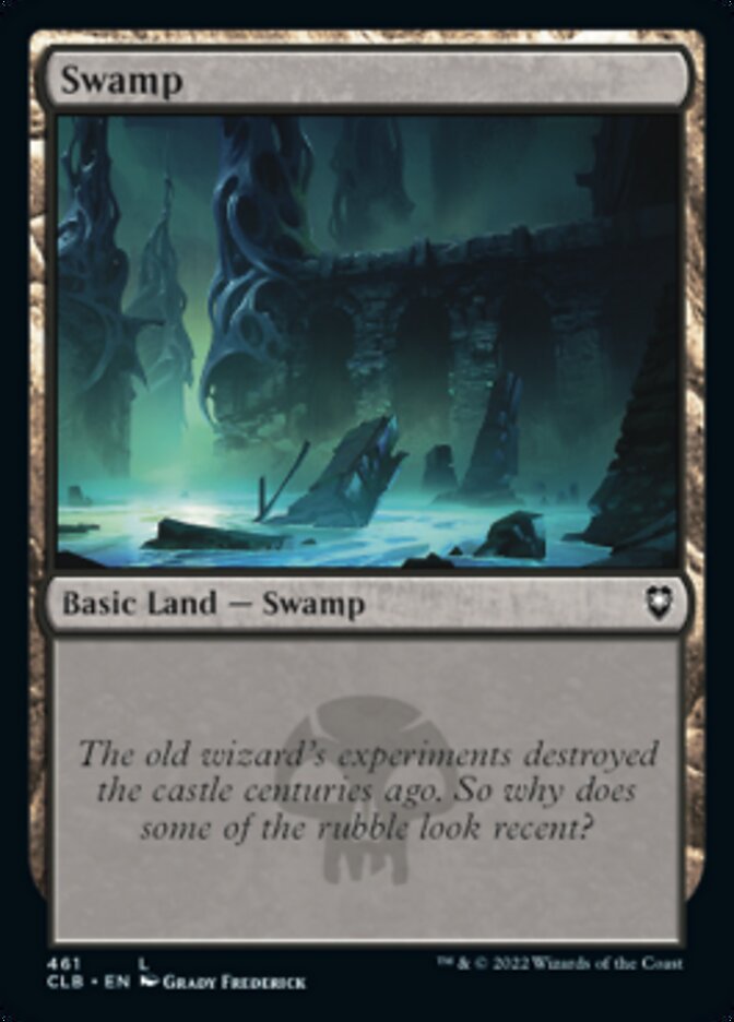 Swamp (461) [Commander Legends: Battle for Baldur's Gate] | I Want That Stuff Brandon