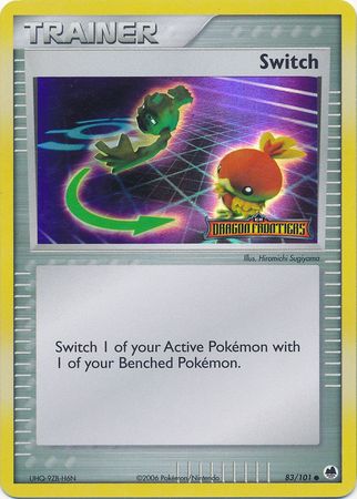 Switch (83/101) (Stamped) [EX: Dragon Frontiers] | I Want That Stuff Brandon