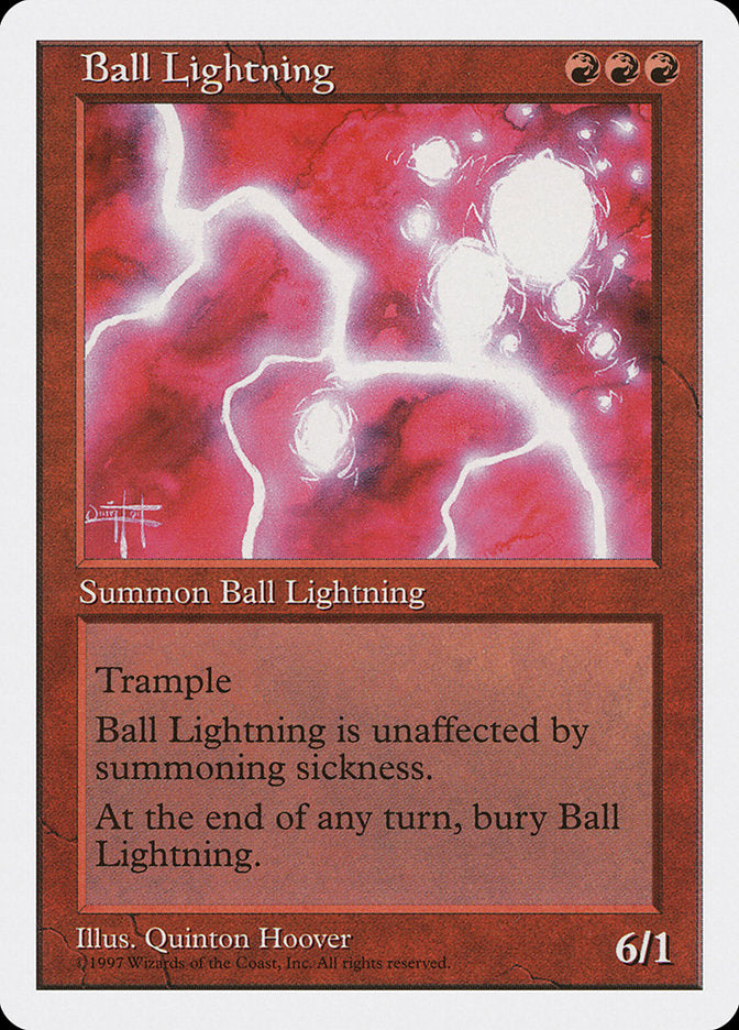 Ball Lightning [Fifth Edition] | I Want That Stuff Brandon