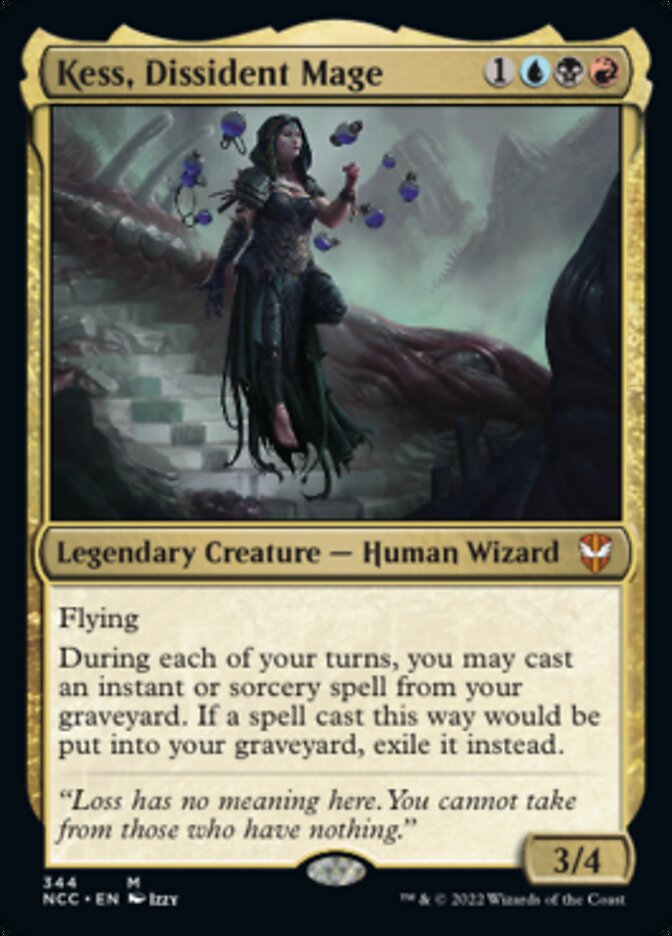 Kess, Dissident Mage [Streets of New Capenna Commander] | I Want That Stuff Brandon