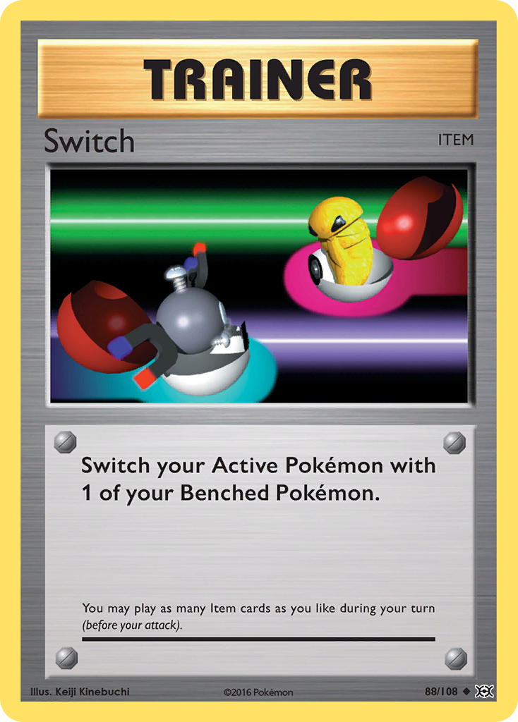 Switch (88/108) [XY: Evolutions] | I Want That Stuff Brandon