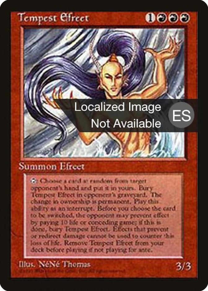 Tempest Efreet [Fourth Edition (Foreign Black Border)] | I Want That Stuff Brandon