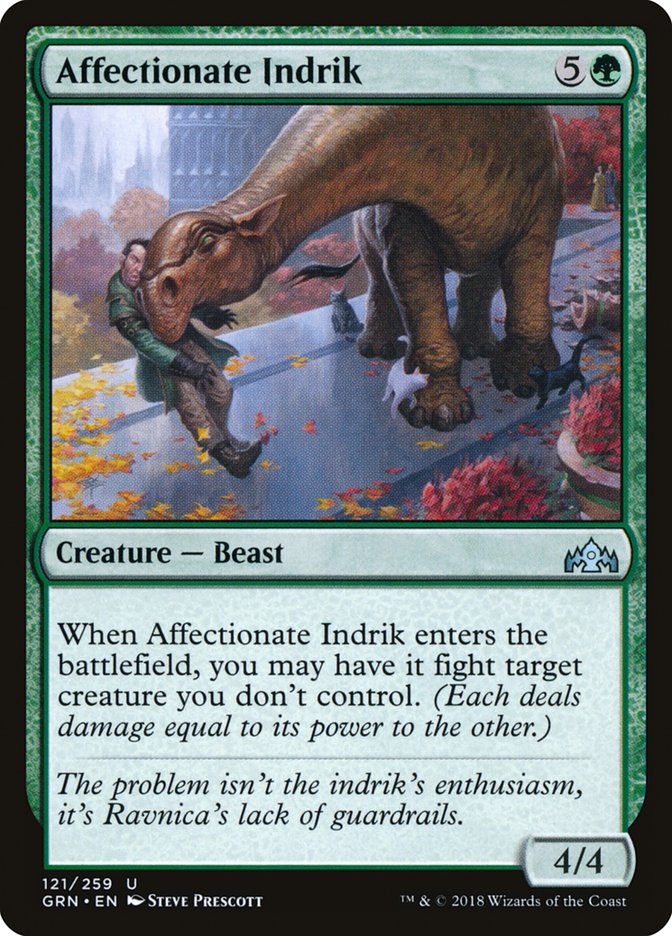 Affectionate Indrik [Guilds of Ravnica] | I Want That Stuff Brandon