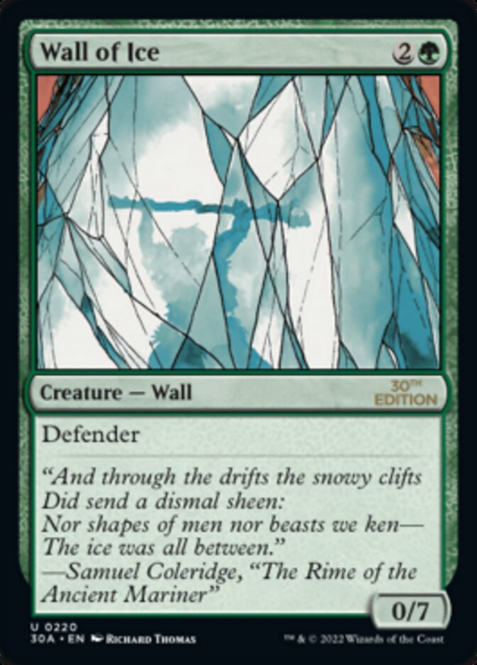 Wall of Ice [30th Anniversary Edition] | I Want That Stuff Brandon