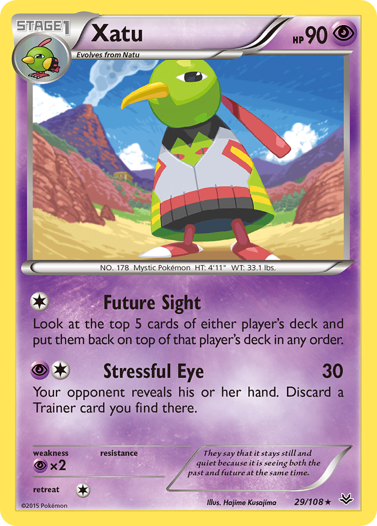 Xatu (29/108) [XY: Roaring Skies] | I Want That Stuff Brandon