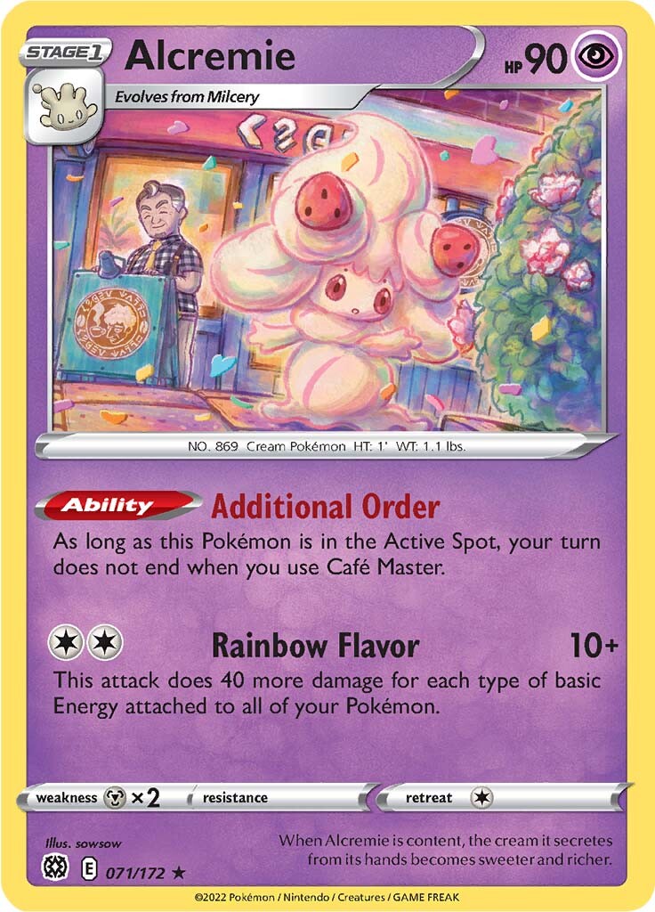 Alcremie (071/172) [Sword & Shield: Brilliant Stars] | I Want That Stuff Brandon