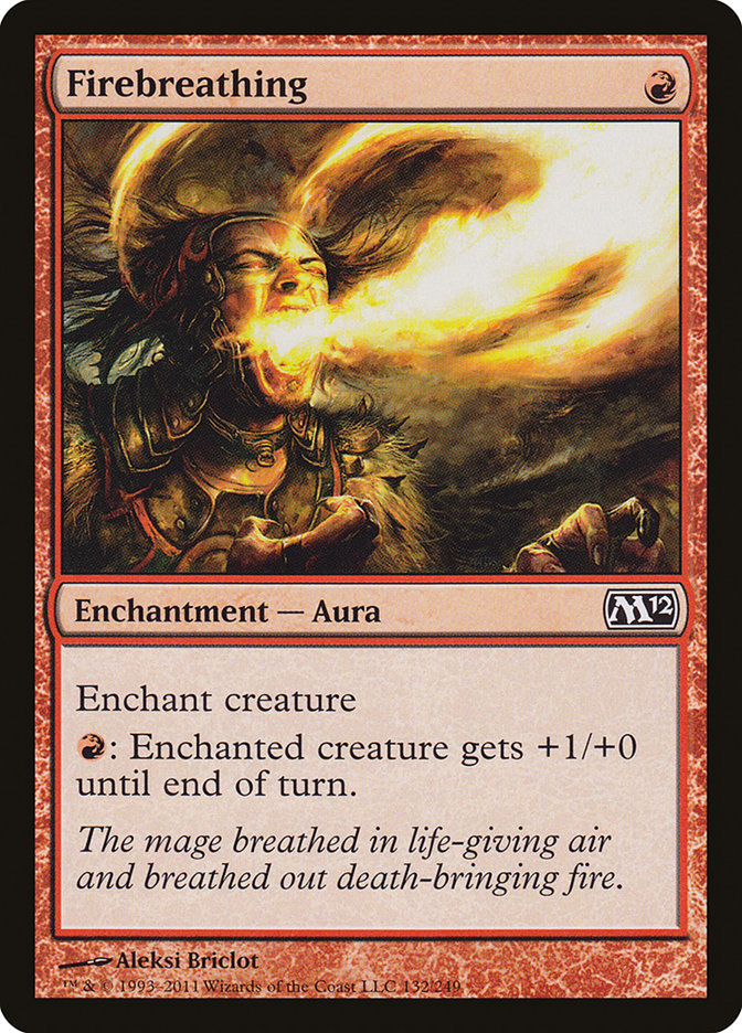 Firebreathing [Magic 2012] | I Want That Stuff Brandon