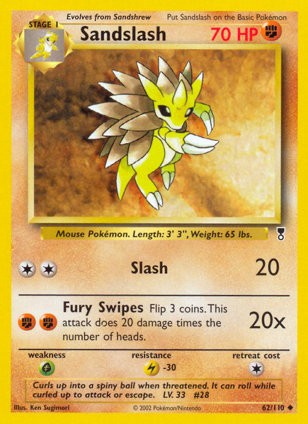 Sandslash (62/110) [Legendary Collection] | I Want That Stuff Brandon