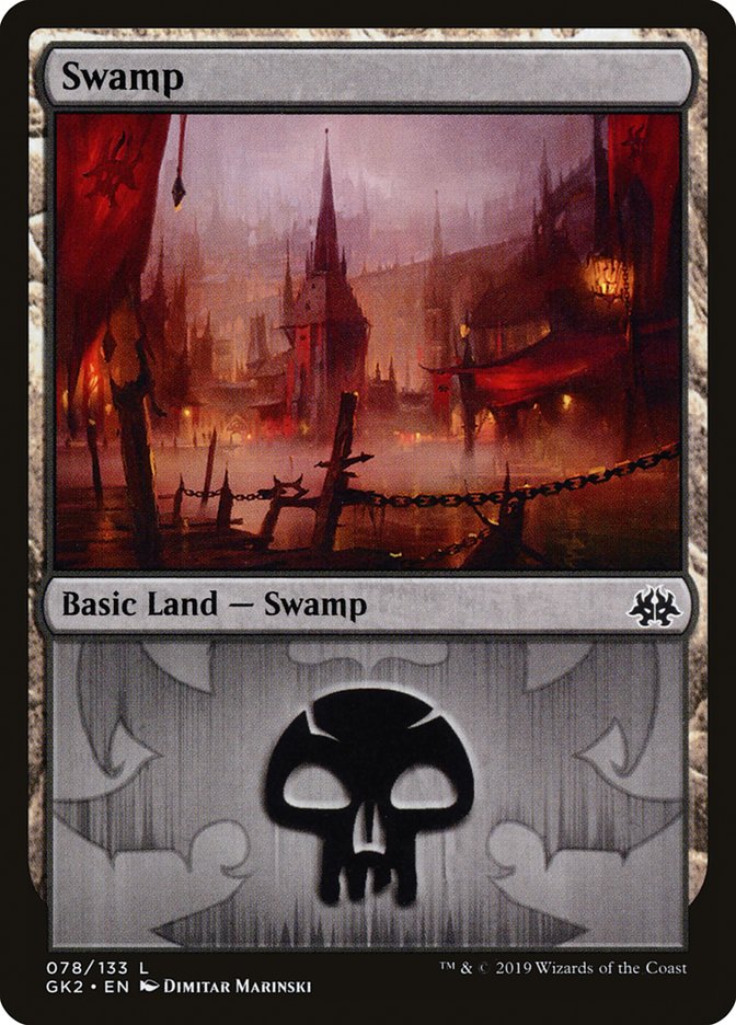 Swamp (78) [Ravnica Allegiance Guild Kit] | I Want That Stuff Brandon