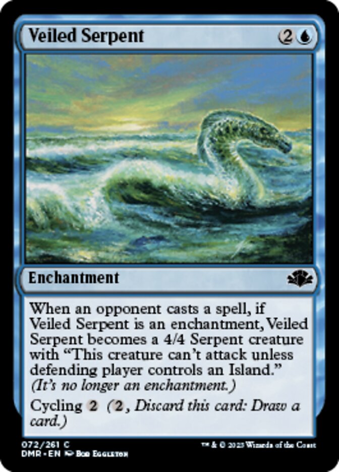 Veiled Serpent [Dominaria Remastered] | I Want That Stuff Brandon