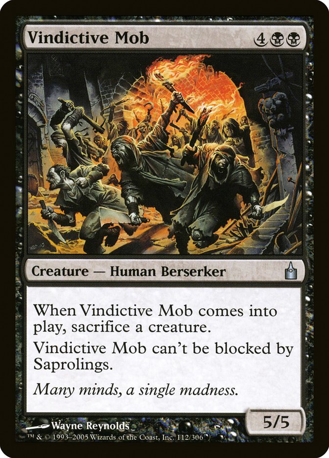 Vindictive Mob [Ravnica: City of Guilds] | I Want That Stuff Brandon