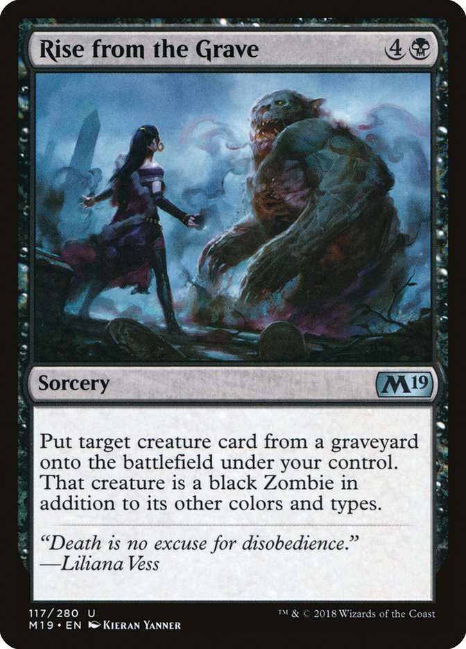 Rise from the Grave [Core Set 2019] | I Want That Stuff Brandon