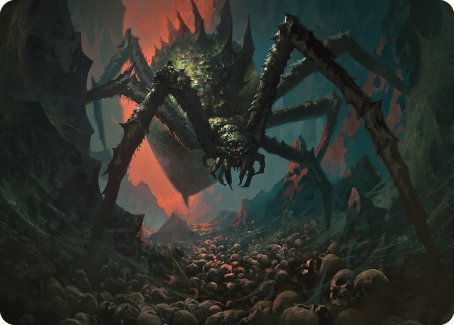 Shelob, Child of Ungoliant Art Card [The Lord of the Rings: Tales of Middle-earth Art Series] | I Want That Stuff Brandon