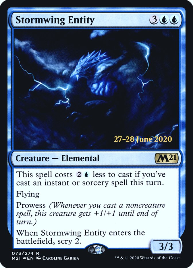 Stormwing Entity [Core Set 2021 Prerelease Promos] | I Want That Stuff Brandon