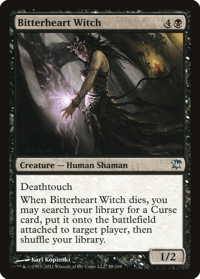 Bitterheart Witch [Innistrad] | I Want That Stuff Brandon