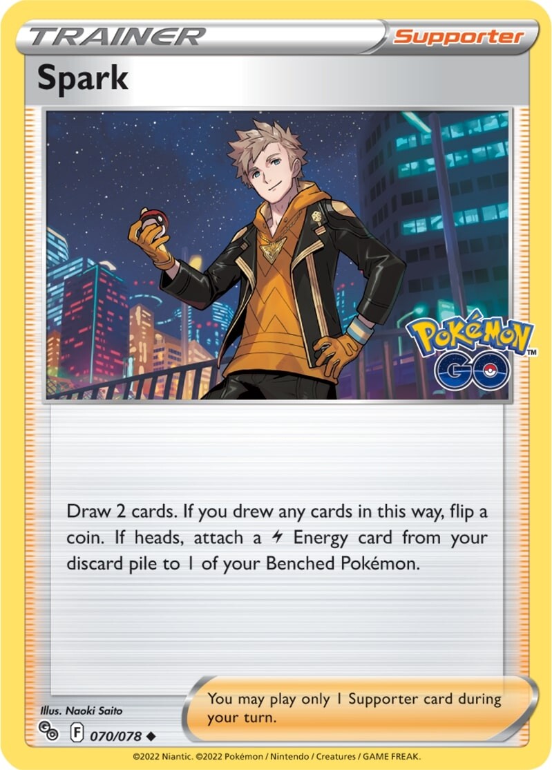 Spark (070/078) [Pokémon GO] | I Want That Stuff Brandon
