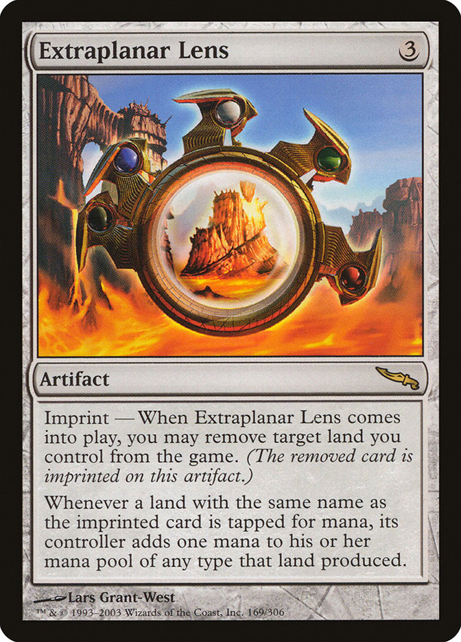 Extraplanar Lens [Mirrodin] | I Want That Stuff Brandon