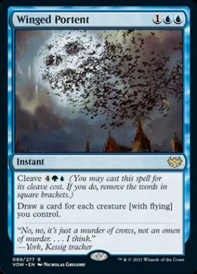 Winged Portent [Innistrad: Crimson Vow] | I Want That Stuff Brandon