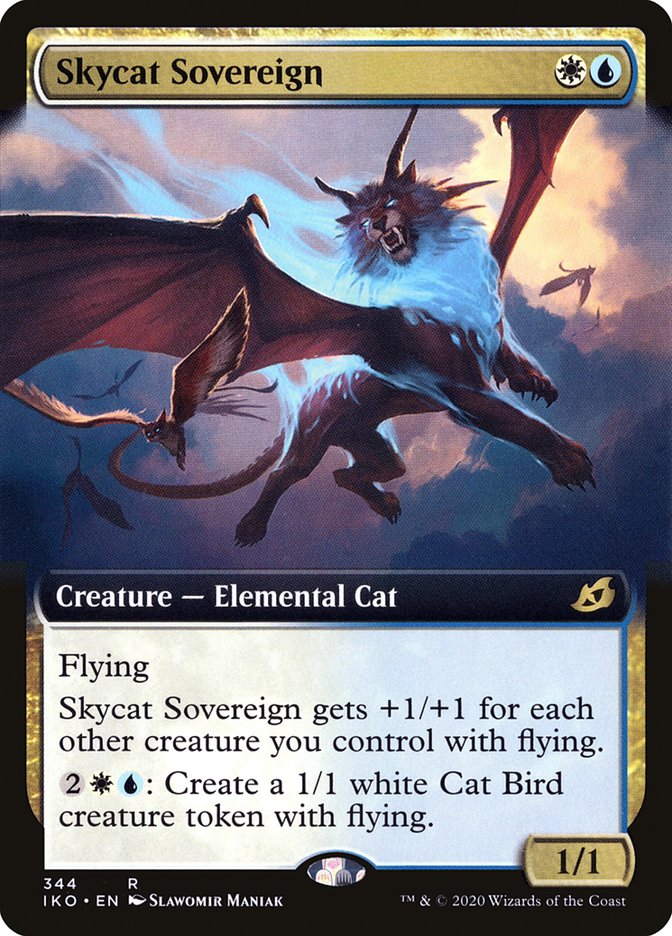 Skycat Sovereign (Extended Art) [Ikoria: Lair of Behemoths] | I Want That Stuff Brandon