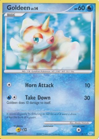 Goldeen (3/12) [Diamond & Pearl: Trainer Kit - Manaphy] | I Want That Stuff Brandon