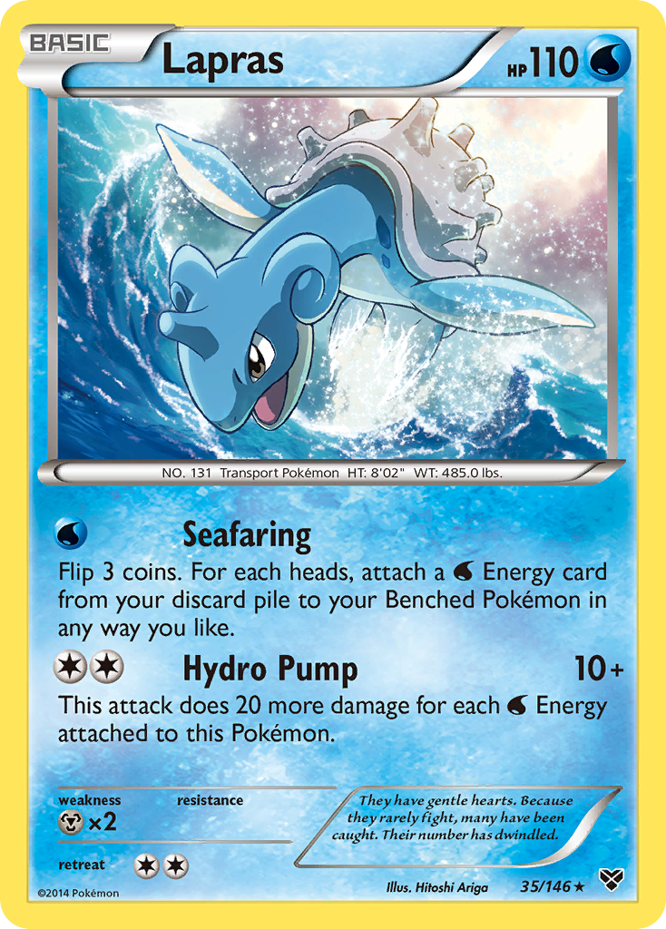 Lapras (35/146) [XY: Base Set] | I Want That Stuff Brandon