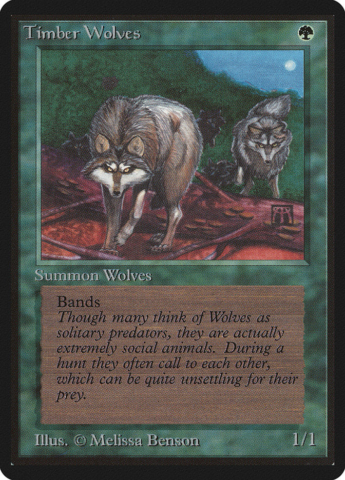 Timber Wolves [Beta Edition] | I Want That Stuff Brandon