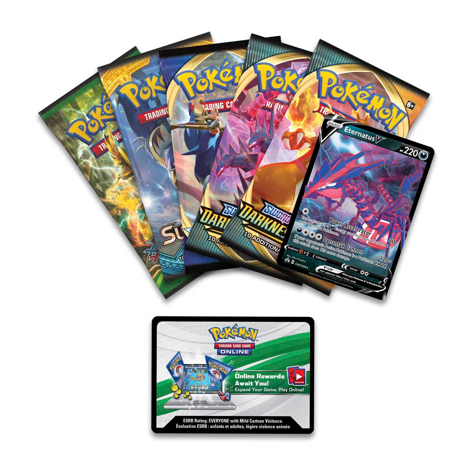 Sword & Shield - V Powers Tin (Eternatus V) | I Want That Stuff Brandon