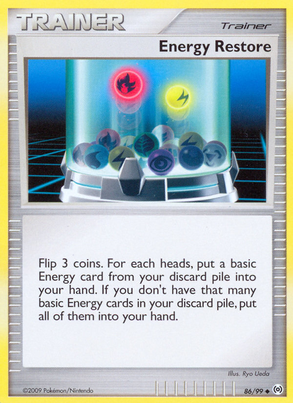 Energy Restore (86/99) [Platinum: Arceus] | I Want That Stuff Brandon