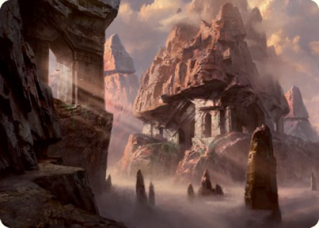 Mountain (277) Art Card [Dungeons & Dragons: Adventures in the Forgotten Realms Art Series] | I Want That Stuff Brandon