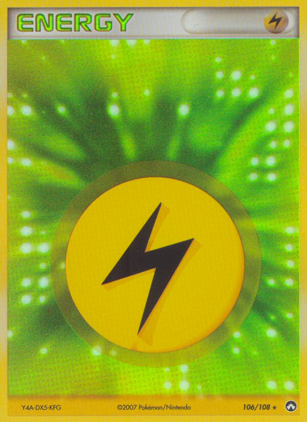 Lightning Energy (106/108) [EX: Power Keepers] | I Want That Stuff Brandon