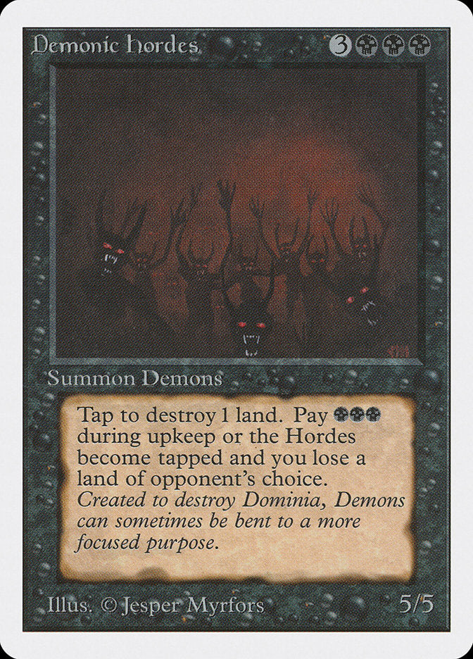Demonic Hordes [Unlimited Edition] | I Want That Stuff Brandon