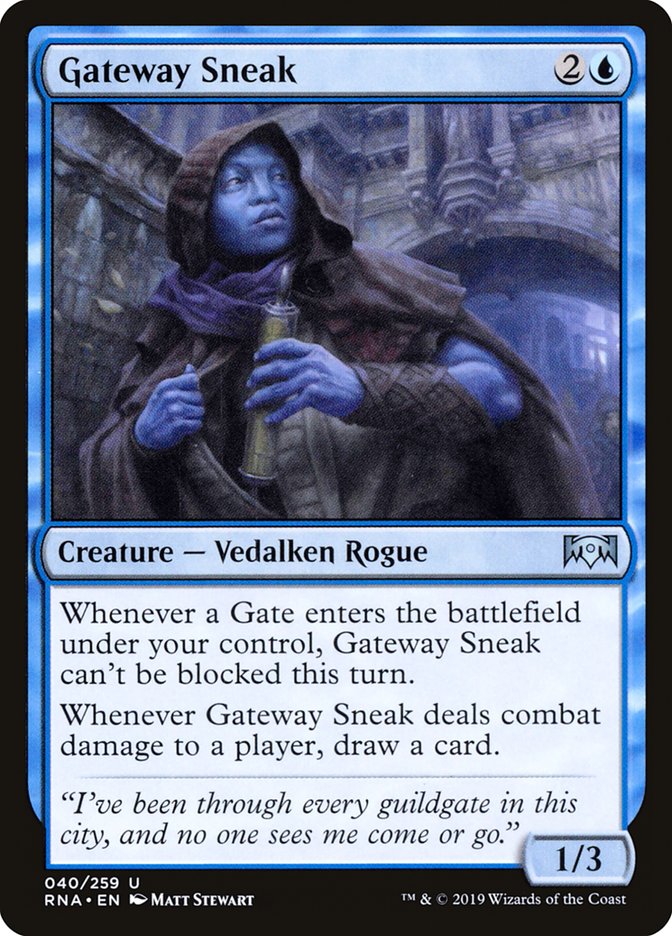 Gateway Sneak [Ravnica Allegiance] | I Want That Stuff Brandon