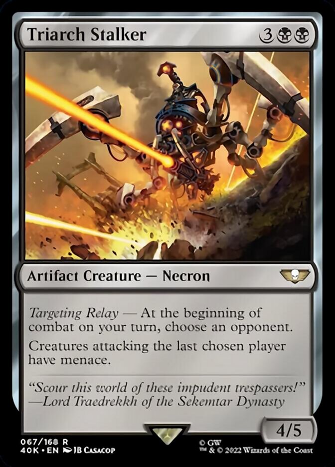 Triarch Stalker (Surge Foil) [Warhammer 40,000] | I Want That Stuff Brandon