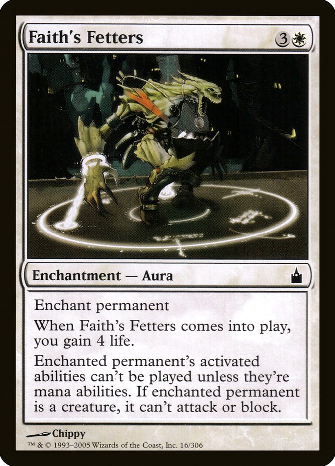 Faith's Fetters [Ravnica: City of Guilds] | I Want That Stuff Brandon